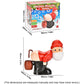 Ideales Geschenk - Lustige Weihnachtsmann Seifenblasenmaschine
