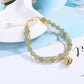 🎄🎁Ideales Geschenk - Elegantes Armband aus falscher Jade😍😍