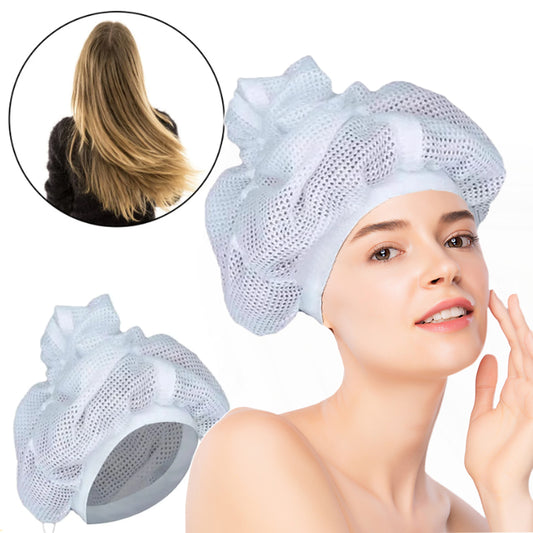 Quick Fluffy Net Hair Perm Cap
